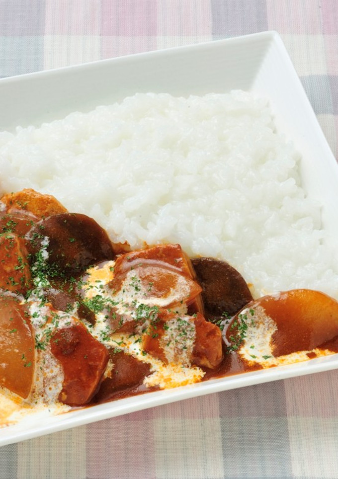 介護食　やわらか～いビーフストロガノフ-レシピのメイン写真