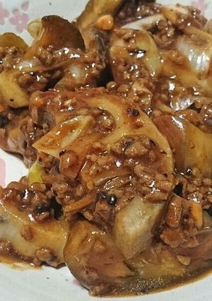 レンコンと茄子◎トウチジャン炒め-レシピのメイン写真