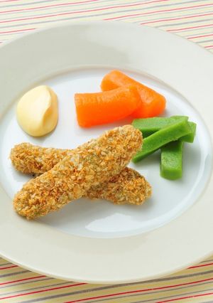 介護食 香ばしサクサクエビフライ-レシピのメイン写真