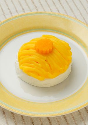 介護食　さつまいものモンブラン-レシピのメイン写真