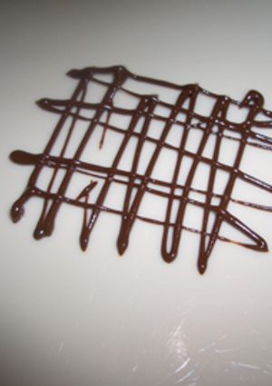 ラップで即席チョコペン！-レシピのメイン写真
