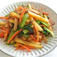 しゃきしゃき薩摩芋♡野菜のチャプチェ★