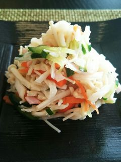 胡麻ドレで簡単♪切り干し大根サラダ-レシピのメイン写真