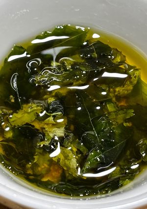 山椒の葉オリーブオイル（メモ書き）-レシピのメイン写真