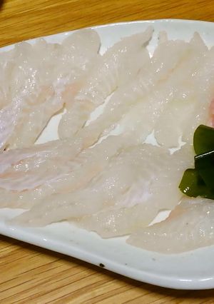 シマシタの刺身-レシピのメイン写真