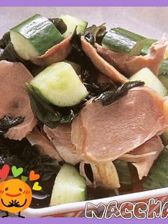砂肝とキュウリの酢の物 ♡-レシピのメイン写真
