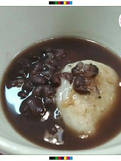 お餅救済!茹であずき缶で簡単ぜんざい!-レシピのメイン写真
