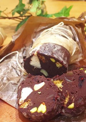 絶品 簡単 お店超え チョコレートサラミ-レシピのメイン写真