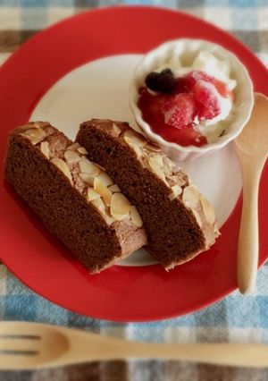 【糖質制限】おからチョコパウンドケーキ-レシピのメイン写真