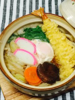 鍋焼きうどん-レシピのメイン写真