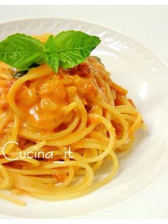 モッツァレッラとトマトスパゲッティ-レシピのメイン写真