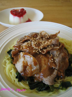*冷やし豚しゃぶ麺*-レシピのメイン写真