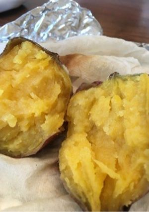 しっとり甘〜い焼き芋の作り方-レシピのメイン写真