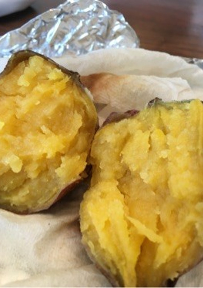 しっとり甘〜い焼き芋の作り方-レシピのメイン写真