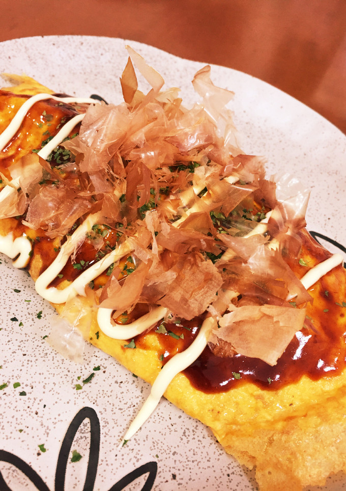 簡単♪ちりめんじゃこと納豆のとん平焼き-レシピのメイン写真