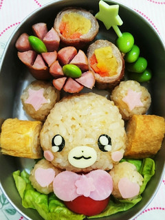 キャラ弁☆魔法使いプリキュア☆モフルン-レシピのメイン写真