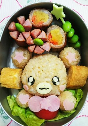 キャラ弁☆魔法使いプリキュア☆モフルン-レシピのメイン写真