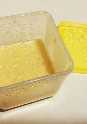 離乳食中期～後期　りんごミルク寒天-レシピのメイン写真
