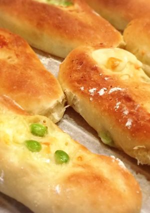 アンチョビ香る☆枝豆チーズパン♪-レシピのメイン写真