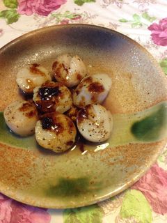 帆立貝柱のバター焼き、酒蒸し仕立て♪-レシピのメイン写真