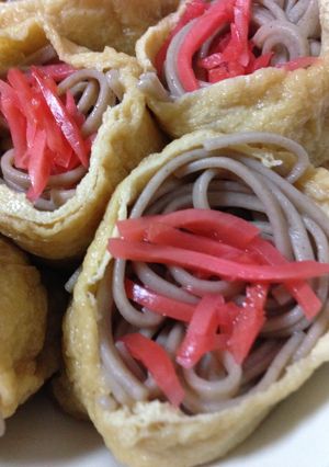 蕎麦稲荷-レシピのメイン写真