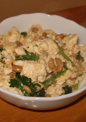 冷蔵庫にあるもので納豆腐-レシピのメイン写真