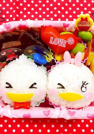 ツムツム ドナルド♡デイジーバレンタイン-レシピのメイン写真