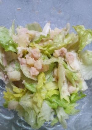 ツナポテレタスサラダ☆-レシピのメイン写真