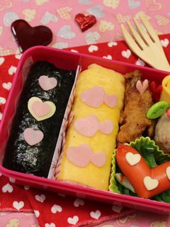 バレンタイン♡スティックおにぎり-レシピのメイン写真