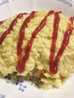 炊き込みカレー☆オムライス-レシピのメイン写真