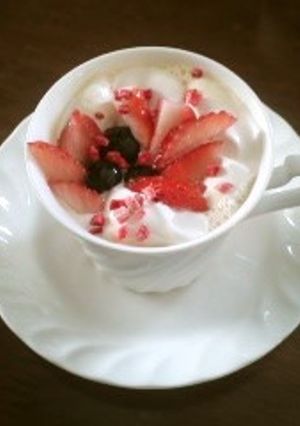 甘酸っぱい恋の味！？ラテ風コーヒー-レシピのメイン写真