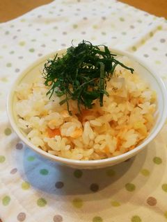 大葉の香りいっぱい!鮭の混ぜご飯-レシピのメイン写真