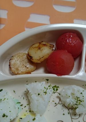 離乳食後期～☆ホタテのバターソテー-レシピのメイン写真