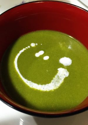 スープメーカーで作るほうれん草ポタージュ-レシピのメイン写真