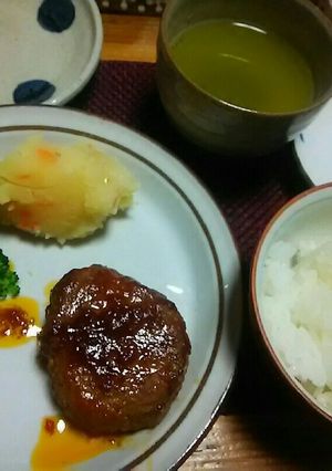 かんたんハンバーグ♡-レシピのメイン写真