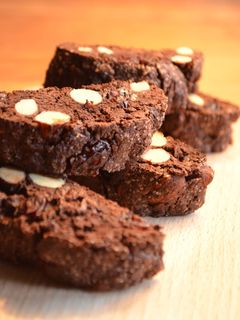 バレンタイン チョコレート ビスコッティ-レシピのメイン写真