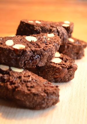 バレンタイン チョコレート ビスコッティ-レシピのメイン写真