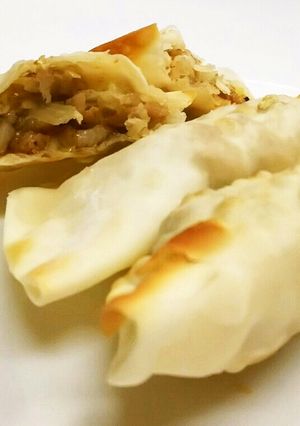 生姜焼きと千切りキャベツの包み焼き-レシピのメイン写真