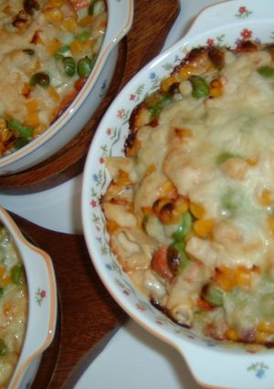 鮭とじゃが芋のマヨチー焼き-レシピのメイン写真