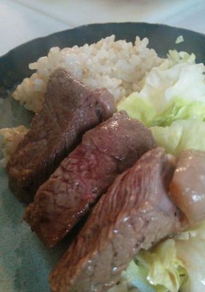 うまうまビーフステーキ!-レシピのメイン写真