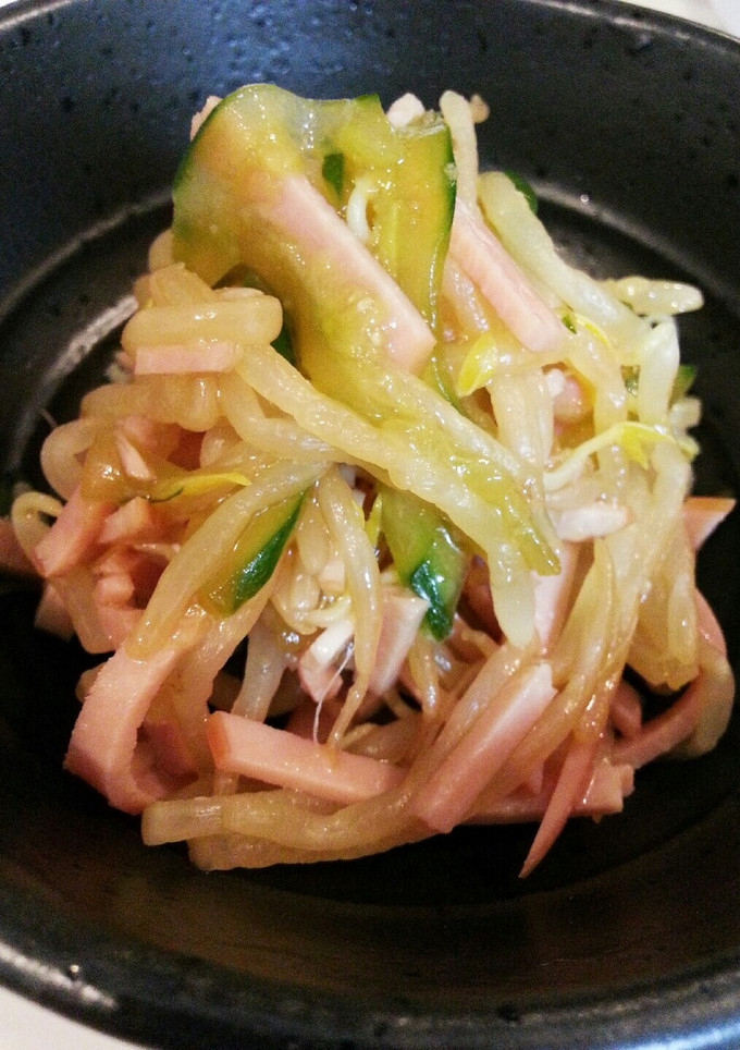★しょうが焼きのタレで簡単サラダ★-レシピのメイン写真
