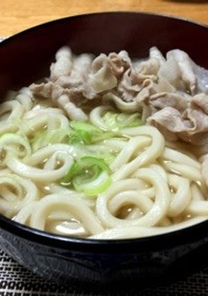 豚バラde肉吸いうどん-レシピのメイン写真