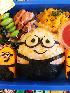 キャラ弁☆ミニオンズ-レシピのメイン写真