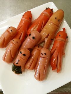 【宇宙人ソーセージ】基本の宇宙人-レシピのメイン写真