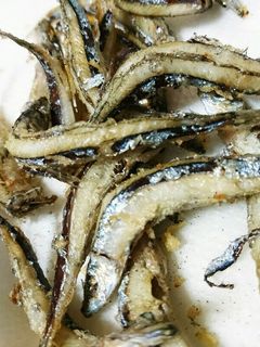 *きびなごの素揚げ おつまみにどーぞ!-レシピのメイン写真