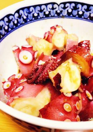 簡単おつまみ♪タコのにんにく醤油♡-レシピのメイン写真
