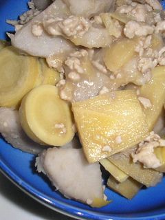 里芋とたけのこの煮物♪-レシピのメイン写真