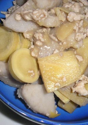 里芋とたけのこの煮物♪-レシピのメイン写真