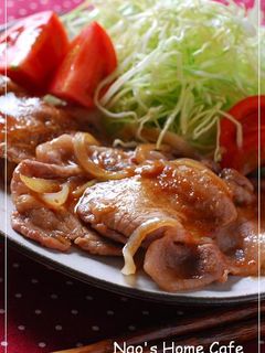 豚の梅しょうが焼き-レシピのメイン写真