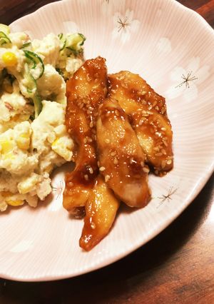 チキンの甘辛スティック-レシピのメイン写真
